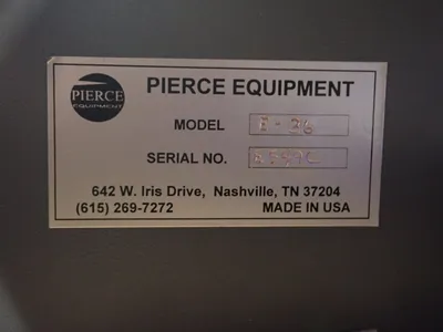 Used PIERCE EQUIPMENT E36 Slitters & Slitting Lines Ohio US | HGR 24 #785510