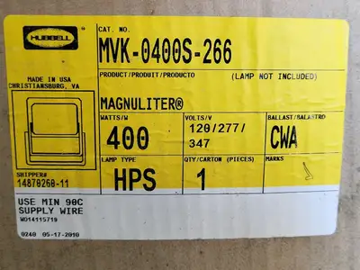 New | in-Stock HUBBELL MVK-0400S-266 Lighting British Columbia CA | Lenmark #249155