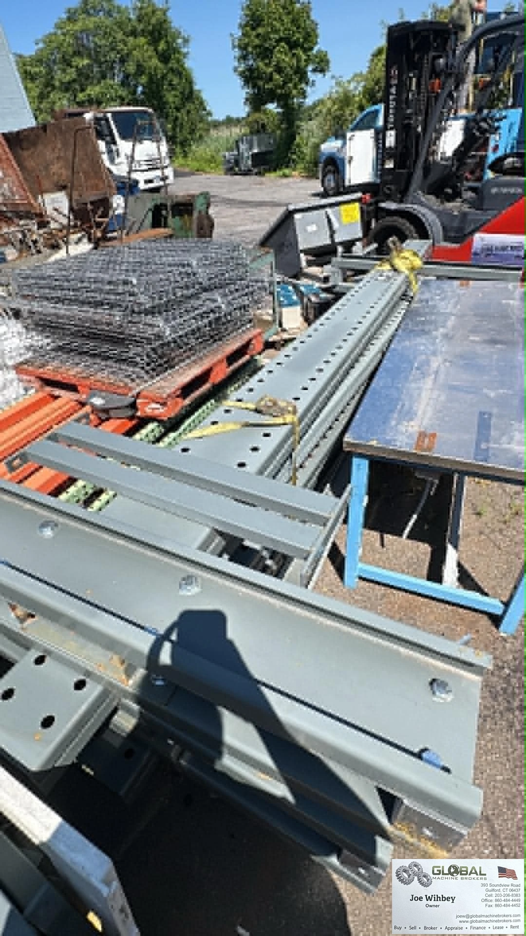 Jarke Double Sided Cantilever Rack 120"Hx53"Dx32"w Center Supports
