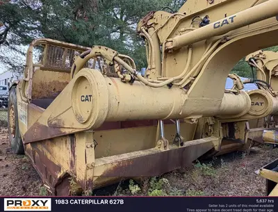 Used 1983 CATERPILLAR 627B Scrapers New Jersey US | Proxy Equipment #1380629