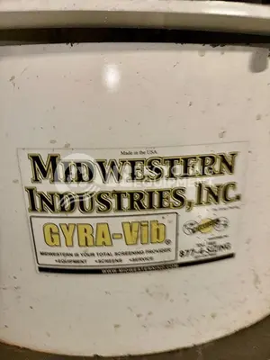 USED MIDWESTERN MR60C60-72-R VIBRATORY SEPERATOR
