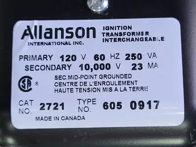 NEW ALLANSON 2721