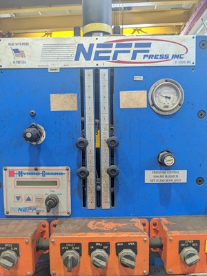 USED 1999 NEFF NEFF C-FRAME PRESS
