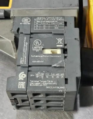 Bussmann Optima OPM-1038RSW Manual Motor Controller (BIN643)