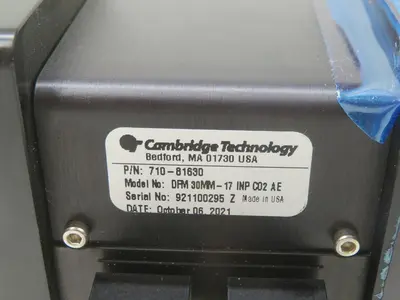 New | in-Stock CAMBRIDGE TECHNOLOGY 710-81630 MCA57113-ES17786 Laser Scanners Texas US | Aucto #1307299