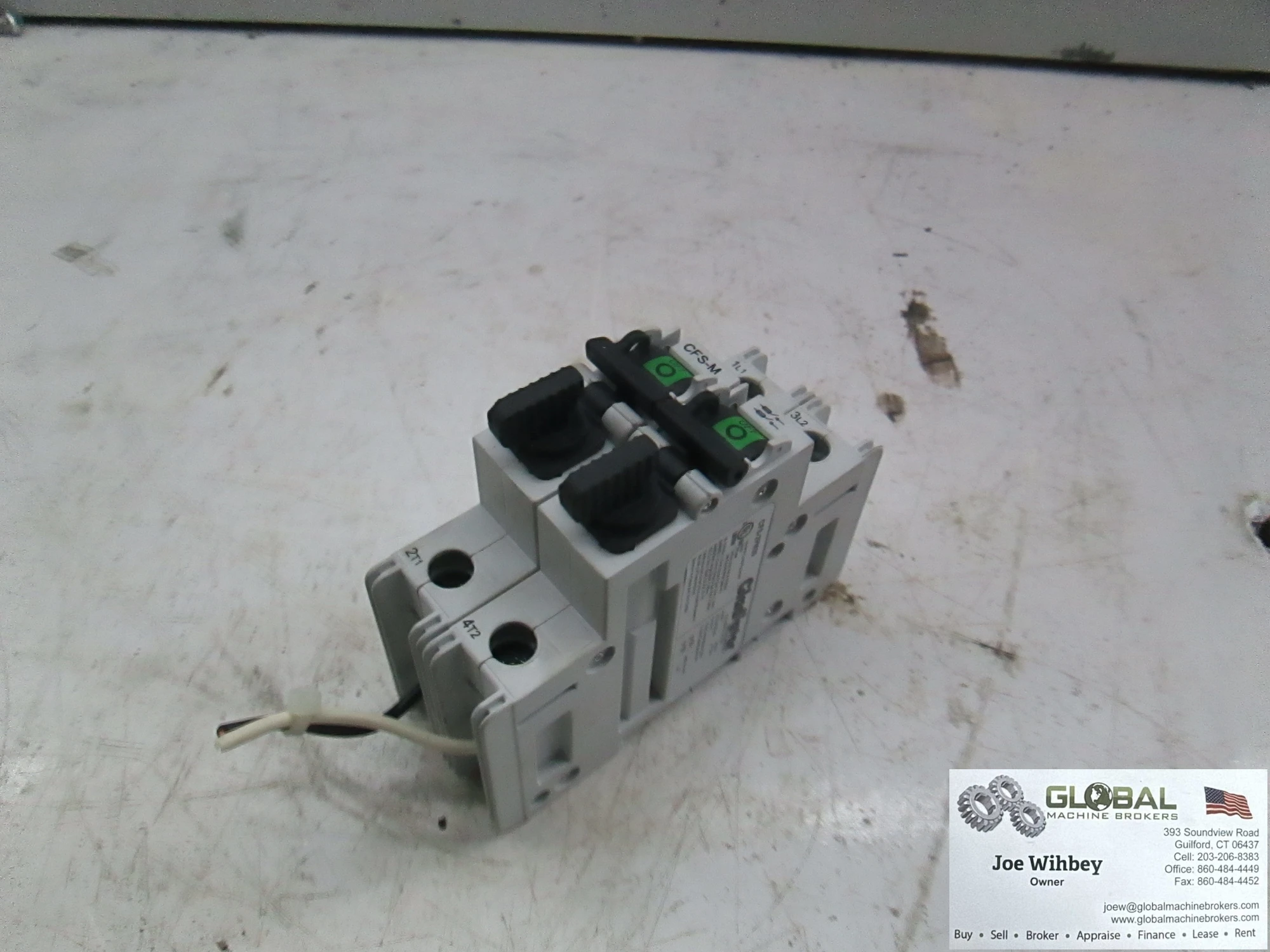 Automation Direct Gladiator CFS-2PM30 Disconnect Switch 240VAC 2Pole 30A