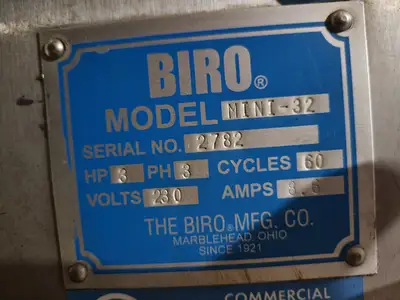 Used Biro Mini 32 Commercial Mixer Grinder, 3 Phase