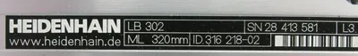 NEW HEIDENHAIN 315422-01 LINEAR SCALE LB302C LB302 ML320MM ML3240MM 31542201