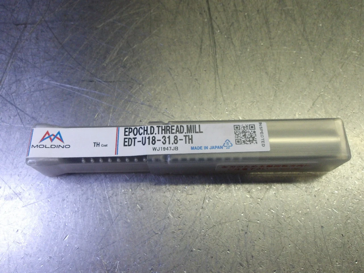 Moldino 5/8-18 UNF Coolant Thru Carbide Thread Mill EDT-U18-31.8-TH (LOC3541)