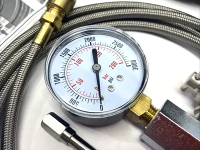 New | in-Stock Accumulators Inc Charging & Gauging Assembly Kit 3000psi SS Hose Measurement Kits Michigan US | Maverick Industrial Sales #1424653