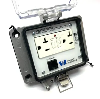 Used Grace Technologies GracePort Ethernet Panel Interface Connector PLC Ethernet Equipment Michigan US | Maverick Industrial Sales #1392560