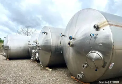 Used Paul Mueller Company, 15,700 Gallon Food Grade Storage Tank