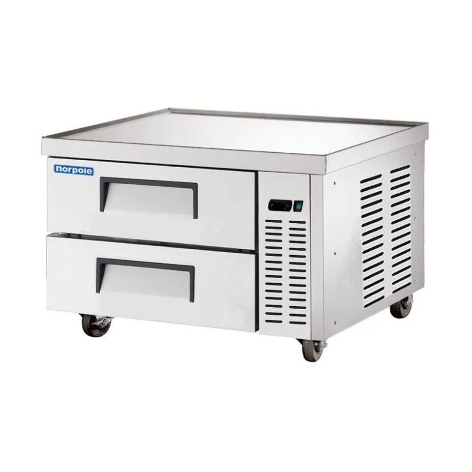 126-0036  Norpole NPCB-36 36" Self Contained Refrigerated Chef Base Cooler