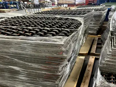 BULK QTY OF ROLLER RACKING W/ BEAMS