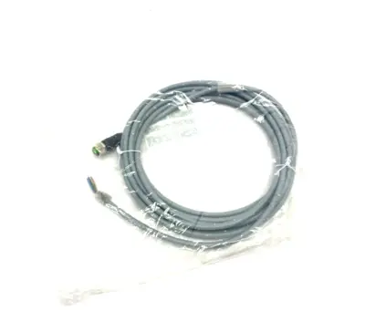 NEW MURRELEKTRONIK SINGLE ENDED M12 FEMALE CORDSET 0° A-COD.