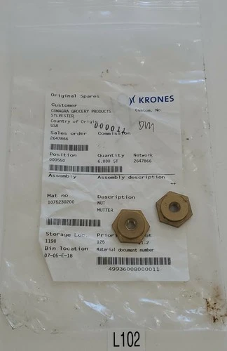 NEW KRONES 1-075-23-020-0
