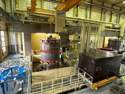 Used DORRIES SCHARMANN CONTUMAT 3 MC: VC 4200/360 Vertical Boring Mills (incld VTL) Georgia US | Shub Machinery #284490