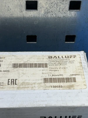 NEW Balluff BES Q40KFU-PAC20A-S04G
