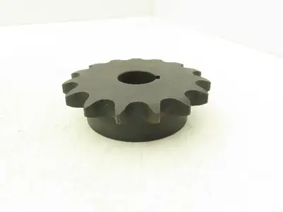 Tsubaki H80B15F-1-3/8 Roller Chain Sprocket 15 Tooth 1-3/8" Bore Lot Of 3