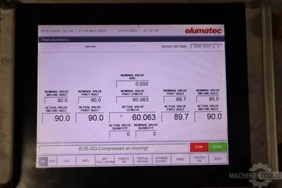 USED 2008 ELUMATEC DG 244/02