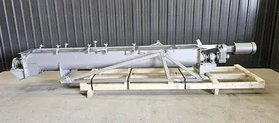 Used Hayes & Stolz Ribbon/Paddle Blender, 15 Cubic Feet