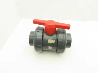 Spears 2332-040 True Union Ball Valve Socket 4" PVC 150 psi 140 deg F