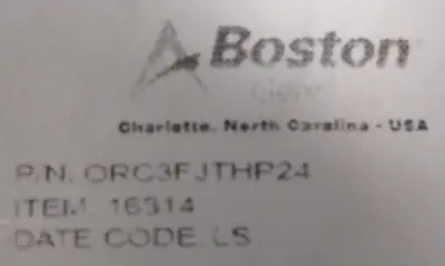 NEW BOSTON GEAR ORC3FJTHP24 MECHANICAL OVERLOAD CLUTCH 16314