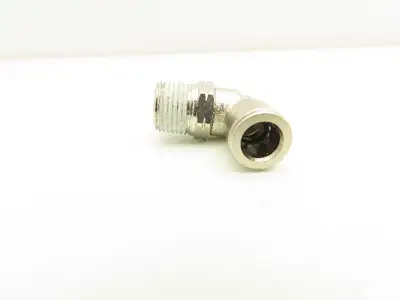 90° Swivel Elbow 3/8" Tube Push Fitting x 3/8" Male NPT Brass Lot of 15