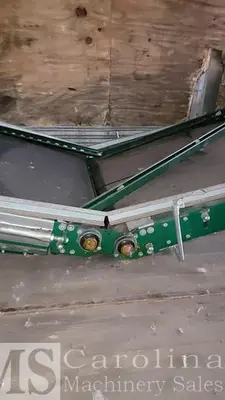 USED CUSTOM BUILT PALLET CONVEYOR LINE