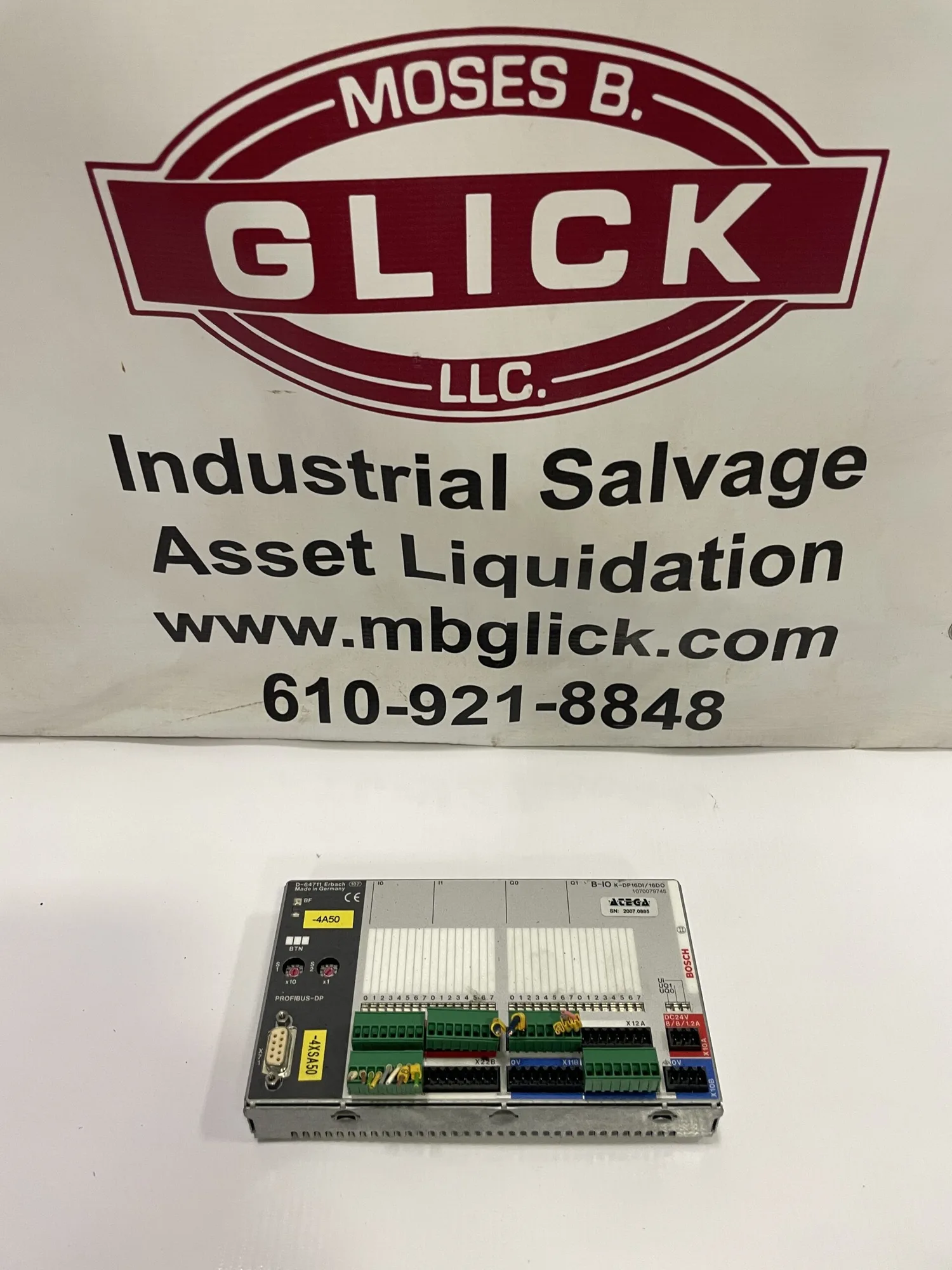 Bosch PROFIBUS-DP 16DI/16DO PLC Digital Input/Output Module 1070079745