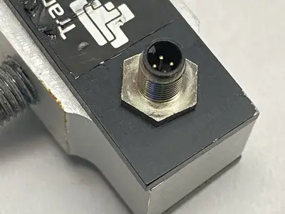 Used Transducer Techniques Compression Load Cell Force Sensor 100lbs Sensors Michigan US | Maverick Industrial Sales #1392405