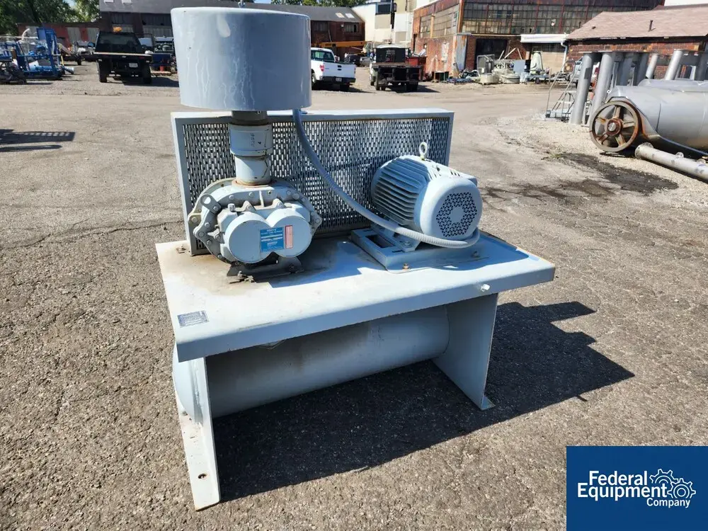 USED american compressor co 20 HP American Compressor Co Rotary Lobe Air Compressor, Model 56 U-RA1