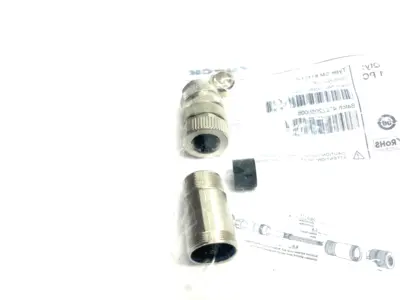 NEW TURCK STRAIGHT FIELD WIREABLE CONNECTOR M12 12-PIN U2-04983