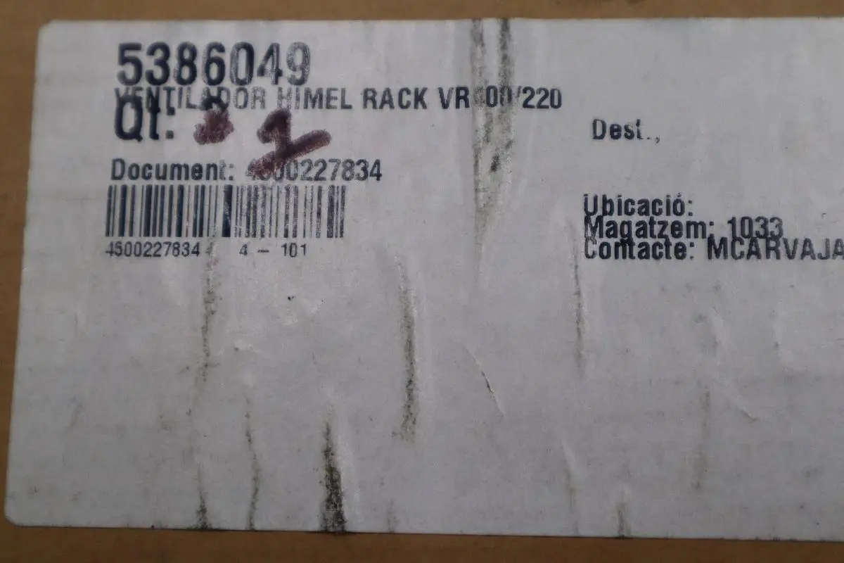 Tiger AC Axial Ball Bearing Fan, Model S125-1 HTB STOCK 2465C