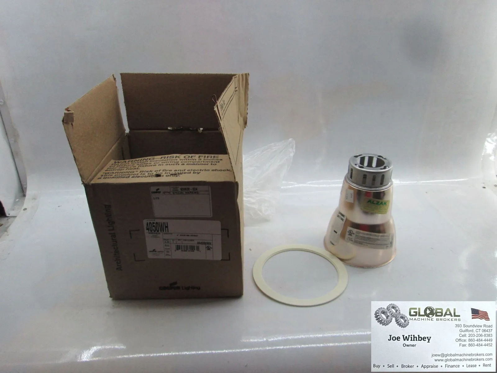 Cooper Lighting 4050WH Recessed 4" Light Can BM Wheat