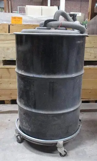 MASTER POWER HAWG 8002, TYPE-3, 55 GALLON PNEUMATIC VACUUM