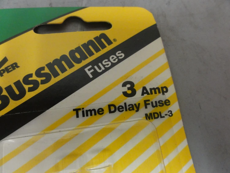 New | in-Stock COOPER BUSSMAN MDL-3 Fuses Connecticut US | BG Industrial Surplus #471113