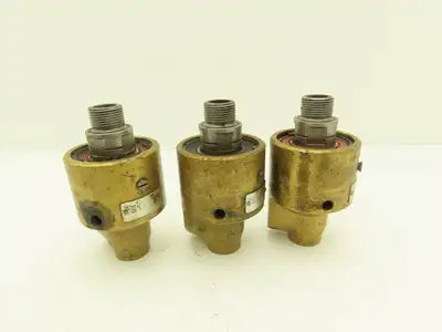 Deublin 257-098-135290 Rotary Union 1"UNS RH x 1/2"NPT  Lot of 3  *Bad Bearings*
