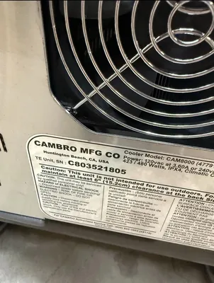 NEW Cambro PCUHC615 Pro Cart Ultra