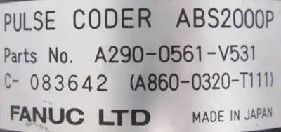 USED FANUC A290-0561-V531 PULSE CODER A2900561V531