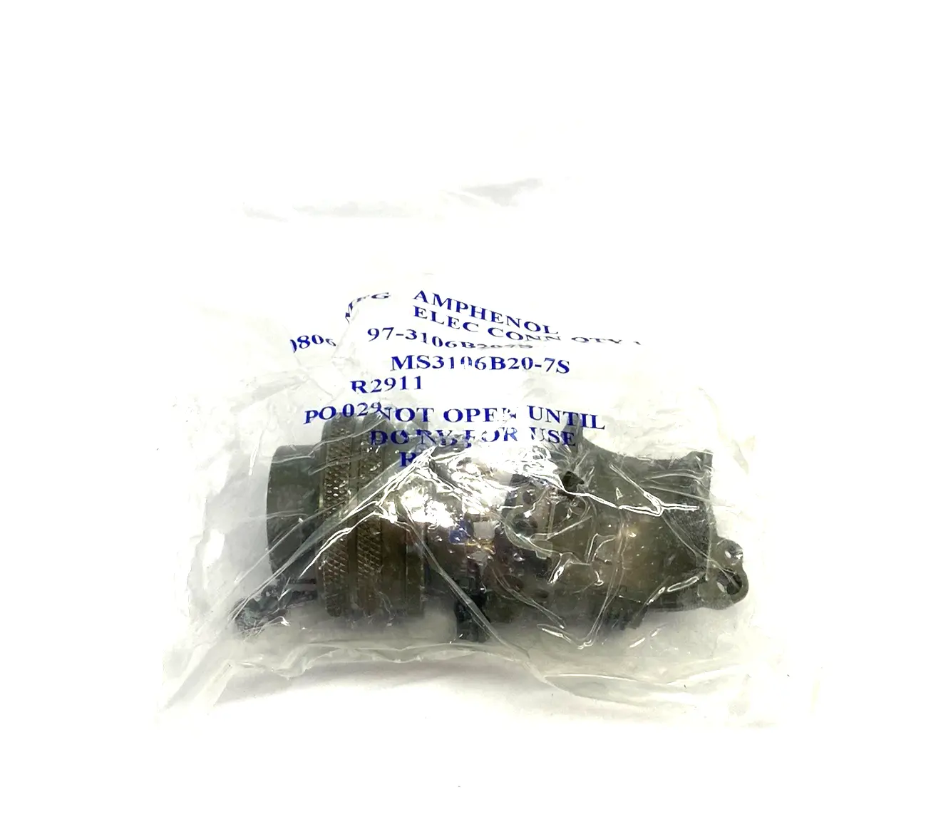 New | in-Stock AMPHENOL CIRCULAR CONNECTOR MIL-DTL-5015 GENERAL DUTY STYLE Connector Accessories | Maverick Industrial Sales #1102239