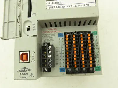 Allen Bradley 1769-L16ER-BB1B CompactLogix L16 DI/O 384KB Controller Series B