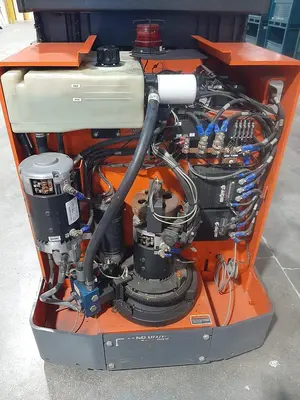 USED 2017 TOYOTA 6BPU15 ORDER PICKER WITH WIRE GUIDANCE