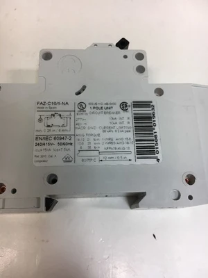USED EATON FAZ-C10/1-NA