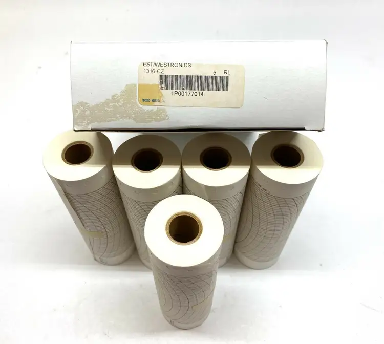 New | in-Stock WESTRONICS RECORDING CHARTS 5-21/32" X 103 FT MILITARY TIME Misc Industrial Equipment | Maverick Industrial Sales #1110075