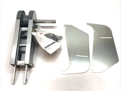 USED FLEXLINK END DRIVE UNIT W/ TORQUE ARM KIT & PLATES