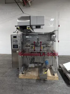 Klockner model LA-500 vertical strip packager
