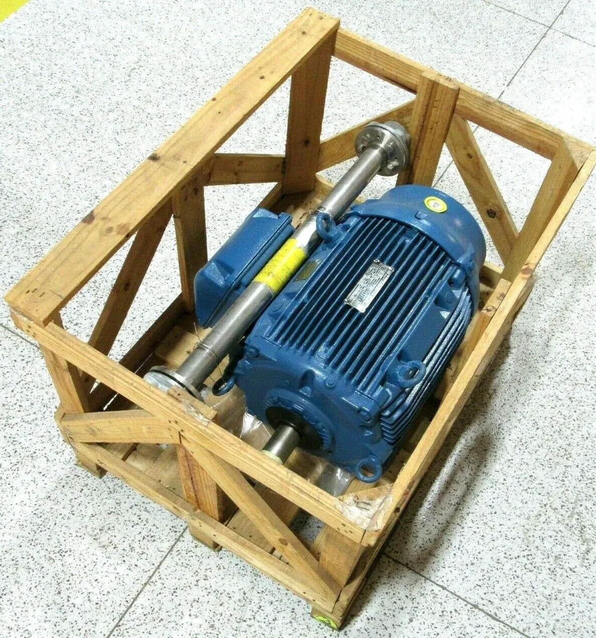 NEW WEG R06018ET3ECT364T-W22 MOTOR 60HP 208-230/460V 1775RPM 2-3/8" TE1BF0X0N