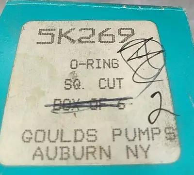GOULDS 5K269 Rings Square Cut Loc5E2