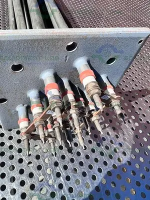 USED CHROMALOX IMMERSION HEATING ELEMENT